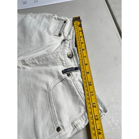 Y2K Rusty Womens Shorts Size 5  White/Cream Vintage Denim USA - 90’s - summer - Picture 3 of 10